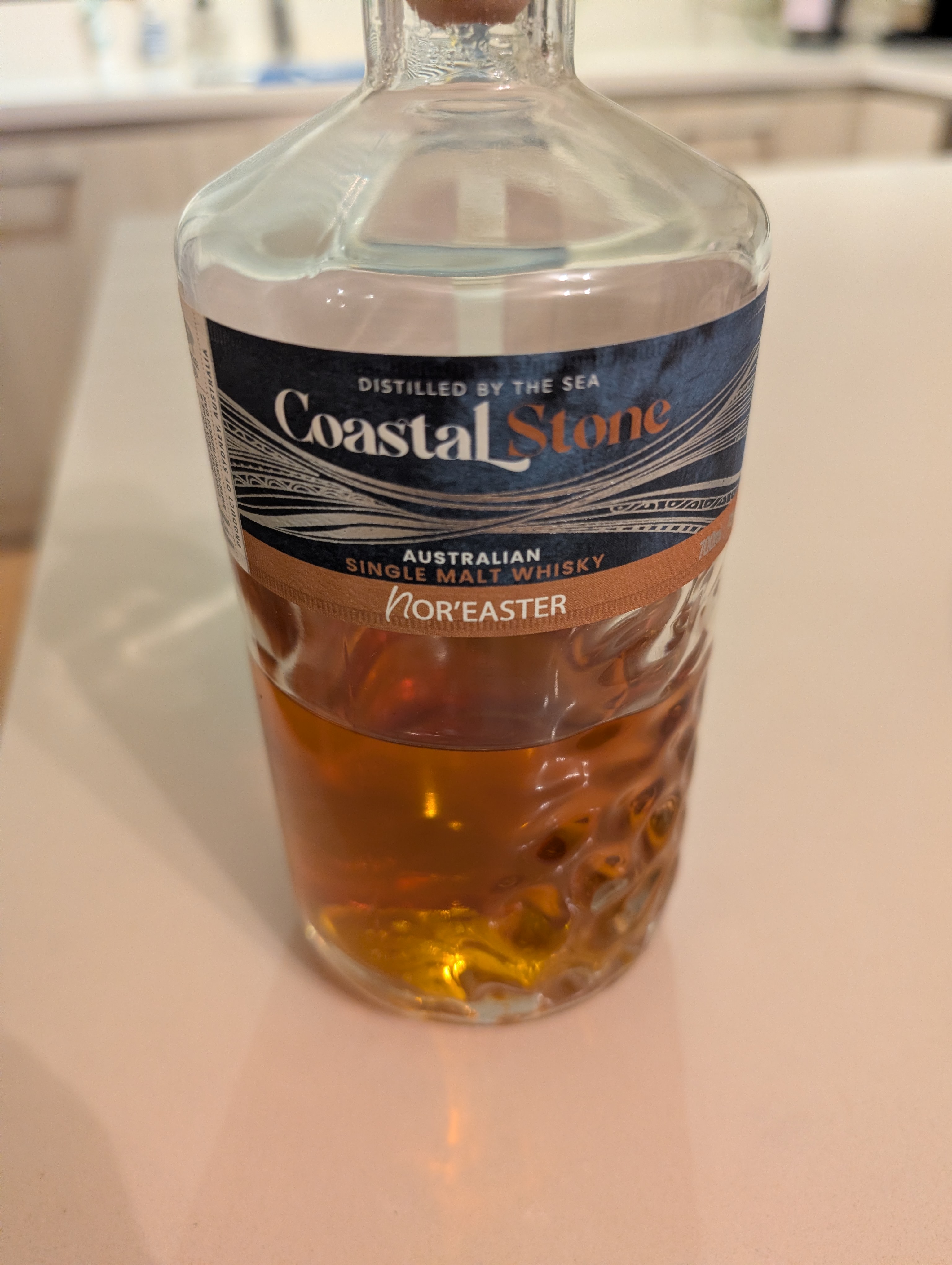 Photo of the bottle of whisky